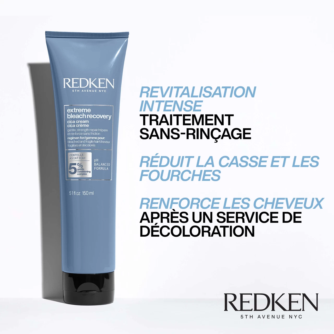 Crème Sans Rinçage Extreme Bleach Recovery Cica Redken 150ml 4 Crème Sans Rinçage Extreme Bleach Recovery Cica Redken 150ml – Image 2