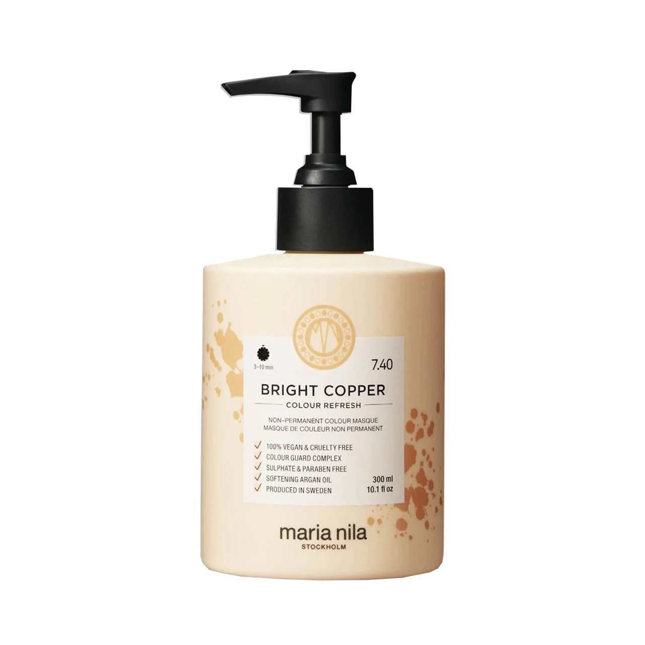Masque Colour Refresh Bright Copper 7.40 Maria Nila 300ml 3 Masque Colour Refresh Bright Copper 7.40 Maria Nila 300ml