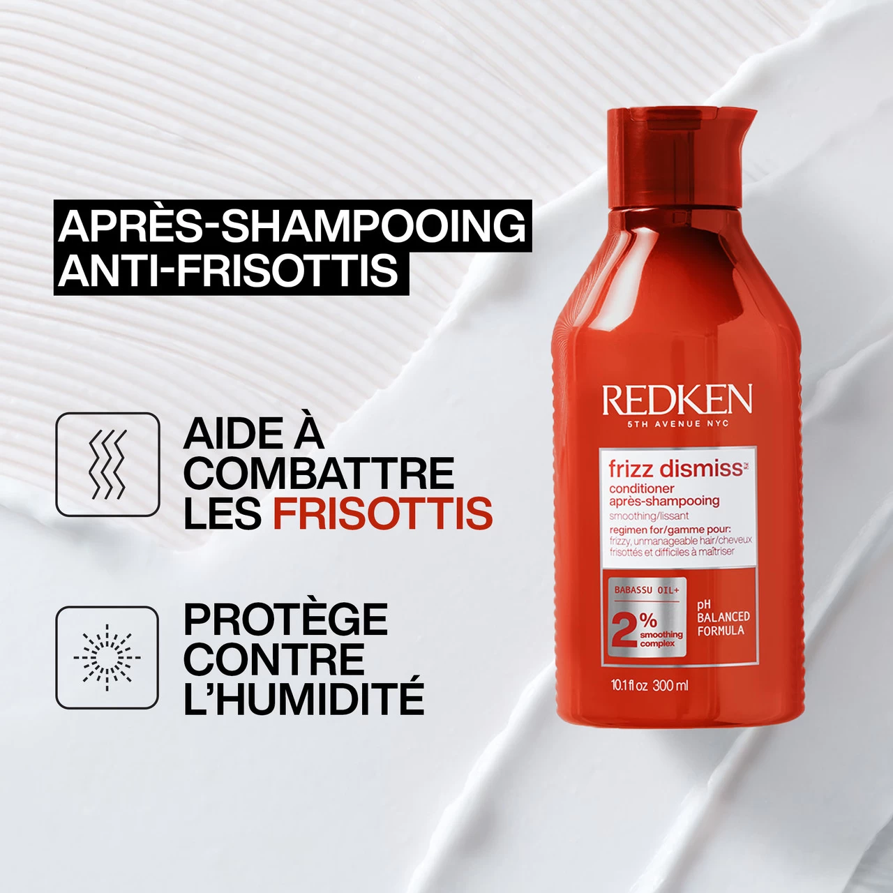 Conditioner Frizz Dismiss Redken 1000ml 6 Conditioner Frizz Dismiss Redken 1000ml – Image 4