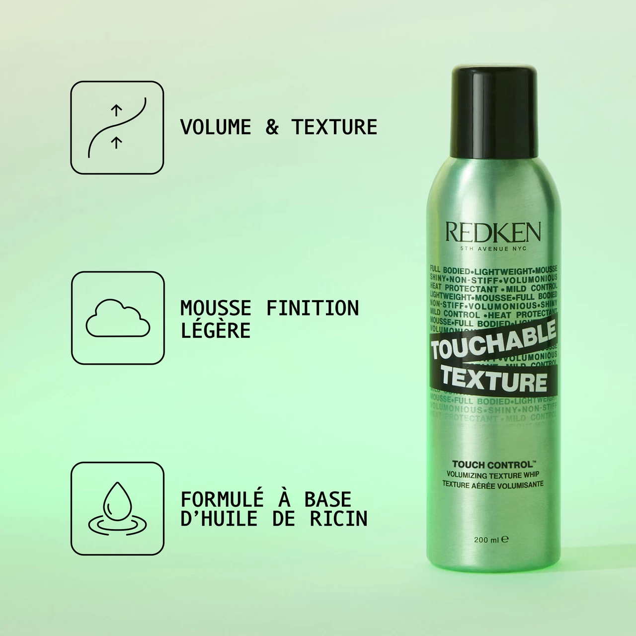 Touchable Texture Redken 200 Ml 4 Touchable Texture Redken 200 Ml – Image 2
