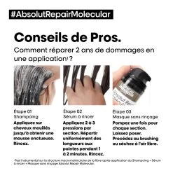 Pré-Traitement Concenté Absolut Repair Molecular L'Oréal Professionnel 190 Ml -Produits Capillaires 3474637153526 6 88657.1696600973