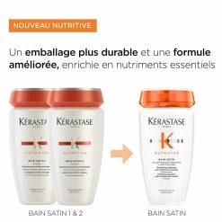 Bain Satin Nutritive Kérastase 250ml -Produits Capillaires 3474637154912 6 34020.1686298845
