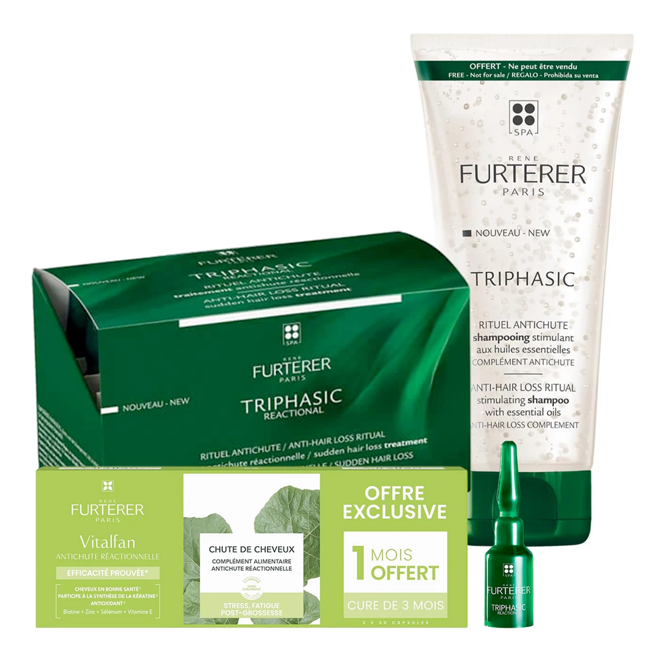 Routine Antichute Réactionnelle X24 René Furterer 3 Routine Antichute Réactionnelle X24 René Furterer