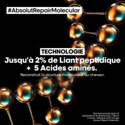 Shampooing Absolut Repair Molecular L'Oréal Professionnel 300 Ml 12 Shampooing Absolut Repair Molecular L'Oréal Professionnel 300 Ml -Produits Capillaires b7a7ac30 a3e2 4f9c 8d7a f25dbb3a2551 79105.1694081531.1280.1280 72780.1694081968.1280.1280 06855.1694087331