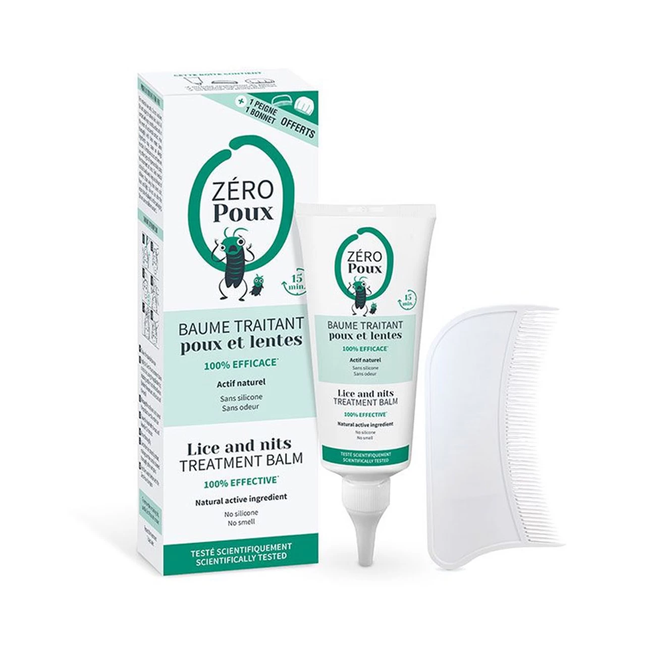 Zero Poux Baume 100ml - Mulato 2 Zero Poux Baume 100ml - Mulato