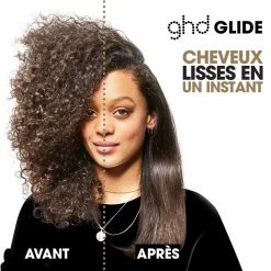 Brosse Lissante GHD Glide Collection Sunsthetic -Produits Capillaires ghd glide avant apre s 42069.1684847759