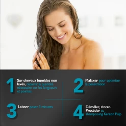 Soin Avant-Lavage Keratin Pulp Essentiel Eugène Perma 200ml -Produits Capillaires keratin pulp conditionner 28819.1684846660