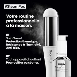 Pack Steampod 4 + Soin Lissant 3 En 1 50 Ml -Produits Capillaires steampod 4 serum lissant 24716.1694510551